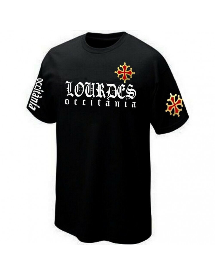 T SHIRT LOURDES Sanctuaire Hautes Pyrénées Occitanie