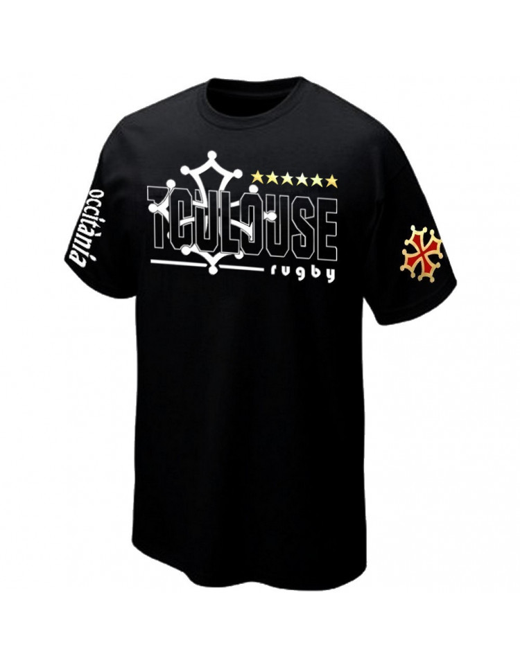 T SHIRT TOULOUSE RUGBY