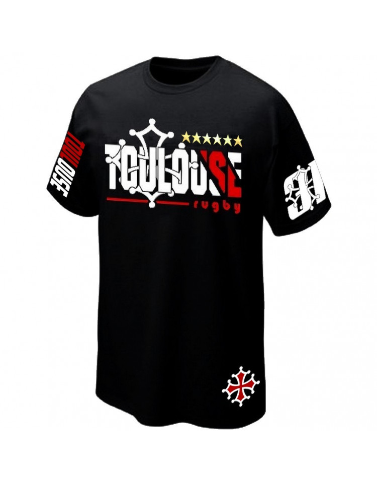 T SHIRT TOULOUSE RUGBY