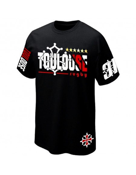 T SHIRT TOULOUSE RUGBY