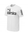 T-SHIRT CORSE BLANC