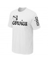 T-SHIRT CORSE BLANC