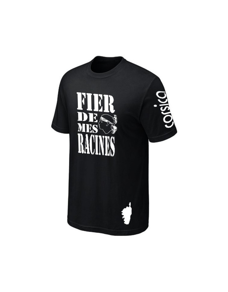 T-SHIRT CORSE FIER DE MES RACINES