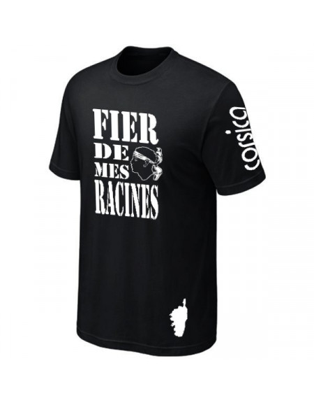 T-SHIRT CORSE FIER DE MES RACINES