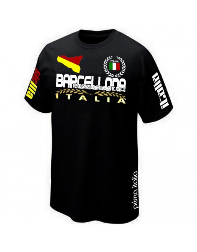 T-SHIRT BARCELLONA POZZO DI GOTTO SICILE