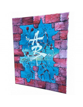 TABLEAU GRAFFITI ARTISTE SAINT ASTIER