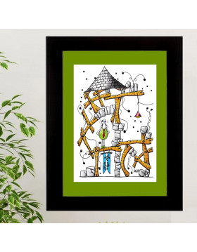 Impression d'art sagesse