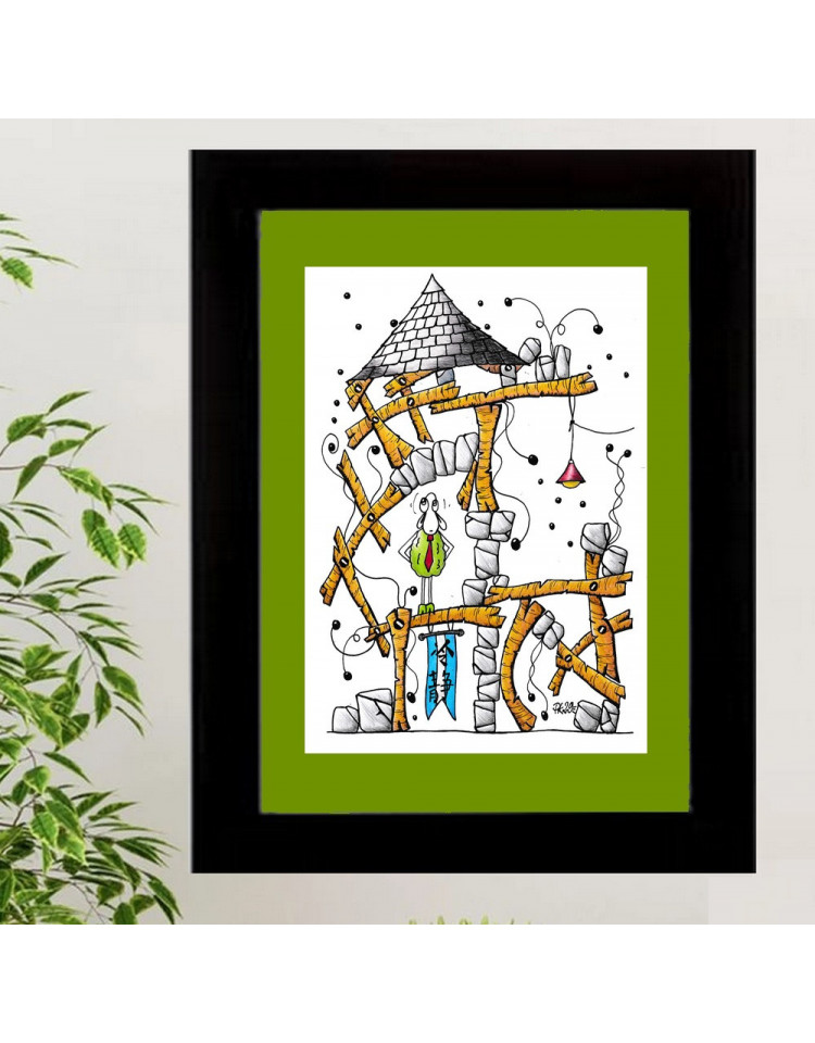 Impression d'art sagesse