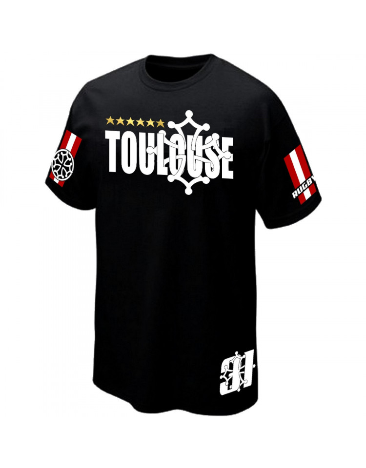 T SHIRT TOULOUSE RUGBY