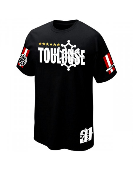 T SHIRT TOULOUSE RUGBY