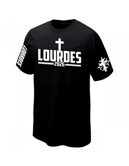 T-SHIRT LOURDES PELERINAGES SANCTUAIRE 2026