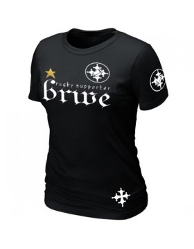 T-SHIRT FEMME RUGBY SUPPORTER BRIVE