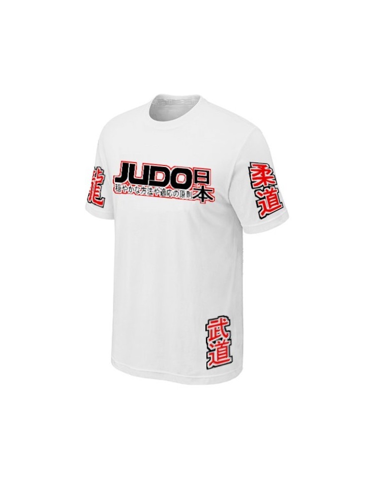 T-SHIRT BLANC JUDO