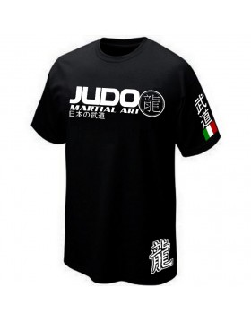 T-SHIRT JUDO ITALIA MARTIAL ART - SPORT COMBAT