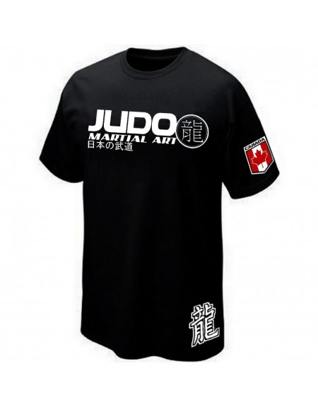 T SHIRT JUDO CANADA