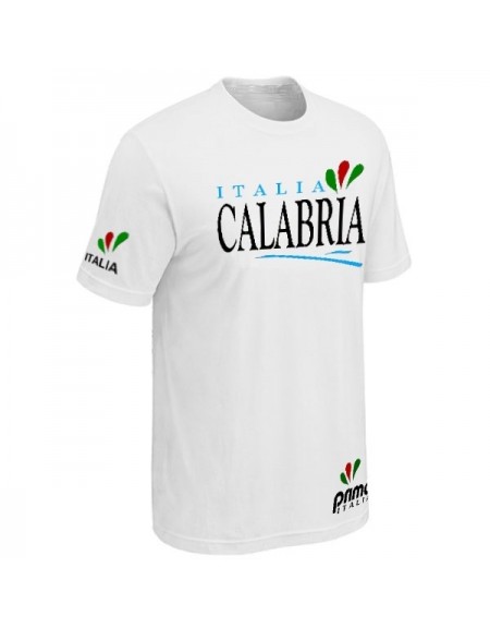 T-SHIRT Blanc ITALIA CALABRIA