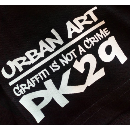 T-SHIRT GRAFFITI IS NOT A CRIME PK29 STREET ART