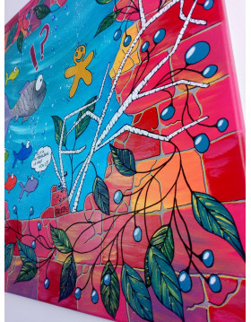 TABLEAU dessin animé Poisson