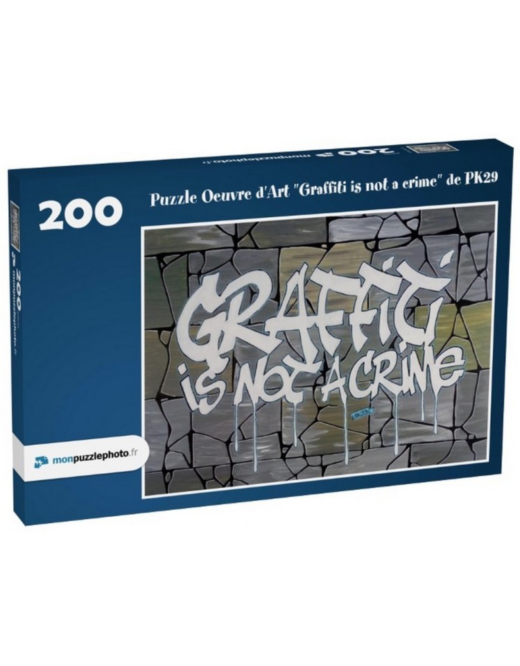 PUZZLE GRAFFITI IS NOT A CRIME PK29