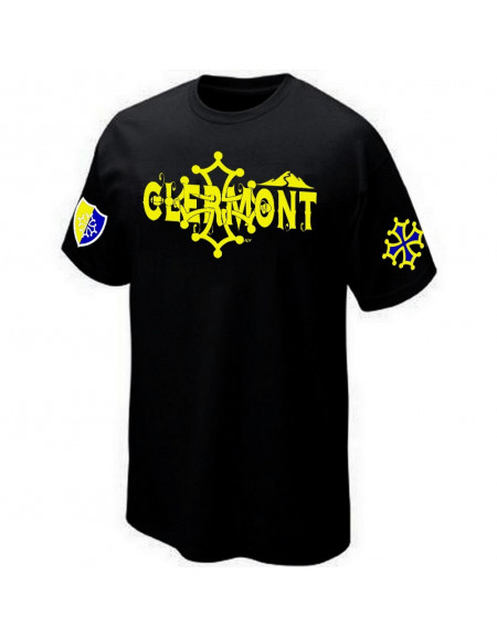T-SHIRT RUGBY CLERMONT SUPPORTER AUVERGNE