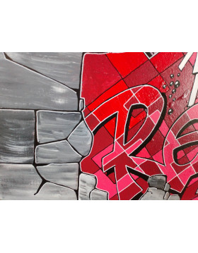 TABLEAU Kipoulou à RENNES - STREET-ART GRAFFITI - PK29