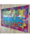 TABLEAU GRAFFITI URBAN ART